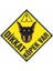 Dikkat Köpek Var Pvc Kaplama Uyarısı (21X21 Cm) 1
