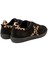 Kadın Sneaker ( Günlük) RC-25Y-088-M-VADE John May Siyah Süet-Leopar 4