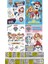 Paw Patrol Boyama Kitap 4'lü Set - Matematik Öğreten Cetvel 1