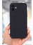 Soft Sert Silikon iPhone 12 Kılıf 1
