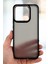 Buzlu Kamera Çıkıntılı Silikon iPhone 15 Pro Max Kılıf 1