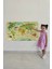- Eğitici Dünya Haritası Dünya Atlası Çocuk ve Bebek Odası Duvar STICKER-60X105-3772 4
