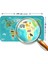 - Eğitici Dünya Haritası Dünya Atlası Çocuk ve Bebek Odası Duvar STICKER-60X105-3784 3