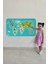 - Eğitici Dünya Haritası Dünya Atlası Çocuk ve Bebek Odası Duvar STICKER-60X105-3784 4