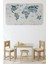 - Eğitici Dünya Haritası Dünya Atlası Çocuk ve Bebek Odası Duvar STICKER -60X105-3815 1