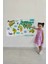 - Eğitici Dünya Haritası Dünya Atlası Çocuk ve Bebek Odası Duvar STICKER -60X105-3807 4