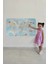 - Eğitici Dünya Haritası Dünya Atlası Çocuk ve Bebek Odası Duvar STICKER -60X105-3827 4