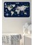 - Eğitici ve Bayraklı Dünya Haritası Dünya Atlası Çocuk ve Bebek Odası Duvar STICKER-60X105-3819 1