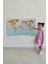 - Eğitici Dünya Haritası Dünya Atlası Çocuk ve Bebek Odası Duvar STICKER -60X105-3824 4