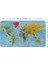 - Türkçe Eğitici Ülke ve Başkent Okyanus Detaylı Atlası Dünya Haritası Duvar STICKER -60X105-3864 2