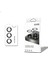 Samsung Galaxy S25 Plus Için Kolay Takılan 3D Metal Çerçeveli Kamera Lens Koruyucu Siyah Cl-12 1