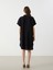 Lcw Comfort Düz Oversize Kadın Gömlek Elbise 4