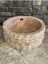 Doğal Taş Noçhe (Kahve Rengi) Traverten Patlatma Model Lavabo . 1