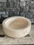 Bej Mermer Batarya Bağlantılı Lavabo 42X15 3