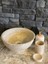 Traverten Lavabo, Sıvı Sabunluk, Diş Fırçalığı, Katı Sabunluk 4,lü Set 2