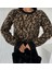 Leopar Desenli Kazak 2