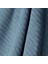 Mikrofiber Şönil Fitilli Minimalist Koltuk Örtüsü -175 x 350 cm x large, Çift Taraflı, Kaymaz, Terletmez Mavi 4