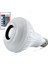 Kumandalı Ayarlanabilir Rgb Bluetooth Hoparlör LED Ampul Lamba Müzik Çalar 1