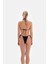 Gül Detaylı Üçgen Bikini Takımı Siyah 3318BK 2