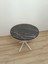 Evko Mobilya, Masa, Yuvarlak Masa, Ahşap Masa, Mutfak Yemek Masası, Balkon Masası, Metal Ayaklı Masa, 80 cm 2