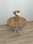Evko Mobilya, Masa, Yuvarlak Masa, Ahşap Masa, Mutfak Yemek Masası, Balkon Masası, Metal Ayaklı Masa, 80 cm 3