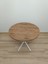 Evko Mobilya, Masa, Yuvarlak Masa, Ahşap Masa, Mutfak Yemek Masası, Balkon Masası, Metal Ayaklı Masa, 80 cm 4