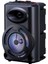 GD-903 Dijital LED Göstergeli Fm Radyolu Mikrofonlu Rgb Tws 8 İnç Stereo Bass Kablosuz Karaoke 2