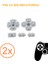 2 Takım Ps4 V2 Kollar Ile Uyumlu Lastik Takımı Kaliteli Ürün 3