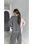 Gömlek Detaylı Tasarım Sweatshirt 3