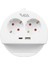 2li USB + Type-C Girişli Telefon Standlı 1.5 Metre Grup Priz Ve- G1102C 1