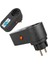 Tekli Siyah Oval Kasa Termal Akım Korumalı Priz (10A-2500W) (4434) 2