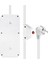 VA-21564 6lı 1.5 Metre Kablolu 4 Usbli Beyaz Akım Korumalı Priz 2