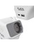 G903YC 3lü Usb+ Type-C Girişli Anahtarlı 1.5 Metre Grup Priz 2