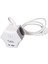 G903YC 3lü Usb+ Type-C Girişli Anahtarlı 1.5 Metre Grup Priz 3
