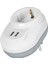 Asyagrup Nilson 2xusb Tekli Akım Korumalı Priz - 2 Adet 2