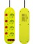 Çocuk Korumalı 2 Usb Girişli 4 Topraklı Ayrı Anahtarlı Grup Priz 1.5 mt Kablolu KPF9-H63 2