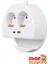 2'li Telefon Standlı Çoklu Grup Priz, 1xusb 1xtype-C Girişli, 1.5 mt Kablolu, 3680W 16A 3