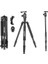 Z818C Profesyonel Karbon Fiber Tripod-Monopod-Ultra Hafif MATERYAL-16KG Kapasite 1