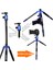 Z818C Profesyonel Karbon Fiber Tripod-Monopod-Ultra Hafif MATERYAL-16KG Kapasite 4