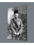 Üniformalı Siyah Beyaz Asker Atatürk Cam Tablo, Uv Baskılı ve Temperli, Hediyelik 1