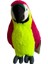 Peluş Papağan Sarı Kırmızı Renkli 3