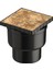 V-Flow Kare 5607329 Yalıtımlı Duş Kanalı, Alttan Çıkışlı, 15X15 Cm, Dk 700 Kapak, Mat Krom 1