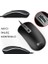 MS104 USB Kablolu 1600DPI 4 Tuşlu Optik Mouse - Pc, Mac, Dizüstü Bilgisayar ile Uyumlu, Tak Çalıştır Kolay Bağlantı, Sağ ve Sol Elle Kullanıma Uygun, Kompakt Mouse Siyah 3