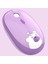Geezer Kablosuz Mouse Wireless Mouse Renkli Ayıcık Tasarım Kablosuz Sessiz Bilgisayar Notebook Laptop Için Fare Pilli Mouse USB Nano Receiver Tak Çalıştır M2 Açık Mavi Renk (Açık Mavi) 3