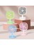 Taşınabilir Mini USB Fan Evde ve Ofiste Masaüstü 3 Kademeli Dönebilen Başlık Şarj Edilebilir Mini Vantilatör Soğutucu 22CM Mini Fan YS2261 - Yeşil (YS2261 - Yeşil) 3