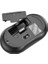 Hc Seri Premıum Bluetooth Wıreless 1600DPI 2.4g Kablosuz Mouse Bluetooth Mouse 4d Düğmeli Mouse Siyah 2