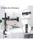 EF52 Steel Design 2-8 kg Çift Kol 13"-27" Asansörlü Monitör Standı 3