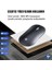 DM10 2,4ghz Bluetooth Wireless Kablosuz Sessiz Mouse (Siyah) 2