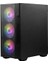 Mag Forge M100A Akrilik Yan Panel 3X120MM 1X120MM Auto Rgb Fan Matx Gaming Bilgisayar Kasası 3