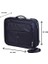 Laptop Çantası Evrak Laptop Notebook Tablet Mümessil Çantası 17 Inç Lüks Kasalı 6 Bölmeli Omuz Askılı Çanta 47X37X10 Siyah 2